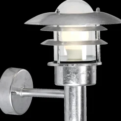 Nordlux Udendørs Væglamper^Lønstrup 22 udendørs væglampe galvaniseret