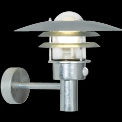 Nordlux Lønstrup 32 udendørs væglampe med sensor galvaniseret