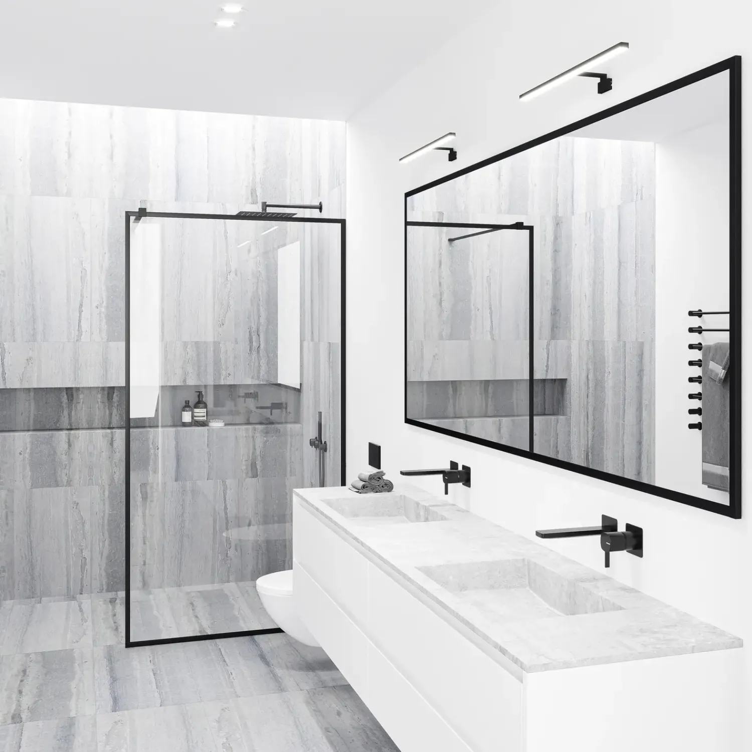 Badeværelseslamper^Nordlux Marlee badeværelseslampe hvid