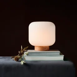 Bordlamper^Nordlux Milford bordlampe natur E27