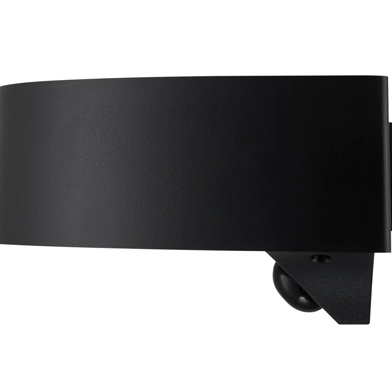 Solcellelamper^Nordlux Monay Round solar væglampe sort