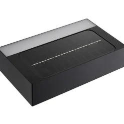 New Nordlux Monay Square solar væglampe sort