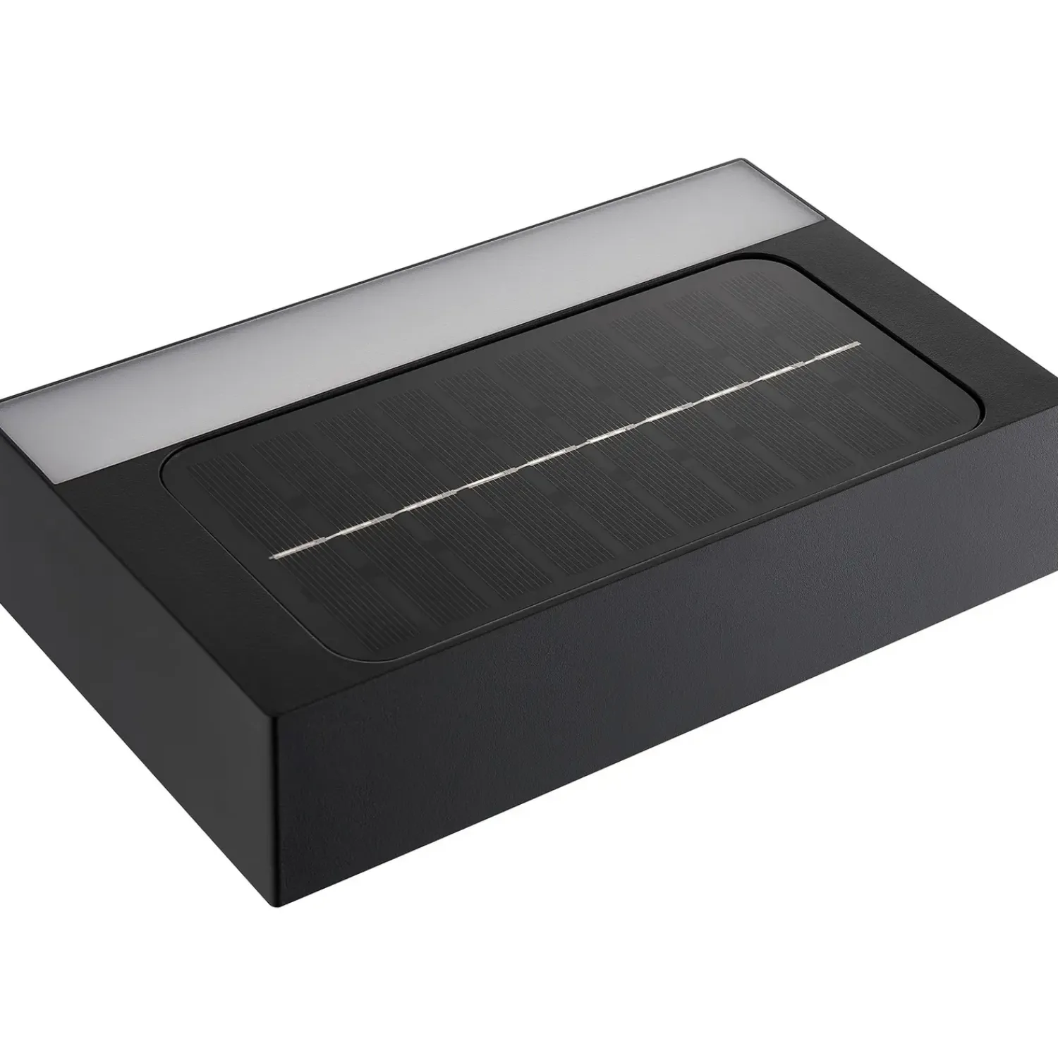 New Nordlux Monay Square solar væglampe sort