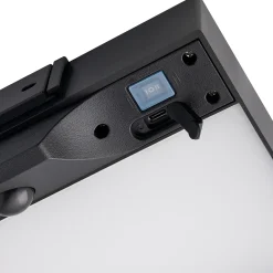 New Nordlux Monay Square solar væglampe sort