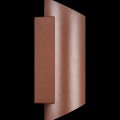 Nordlux Udendørs Væglamper^Nico Round udendørs væglampe rustfarvet