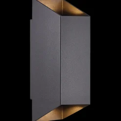 Outlet Nordlux Nico Square udendørs væglampe sort