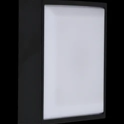 Nordlux Oliver udendørs firkantet væglampe sort