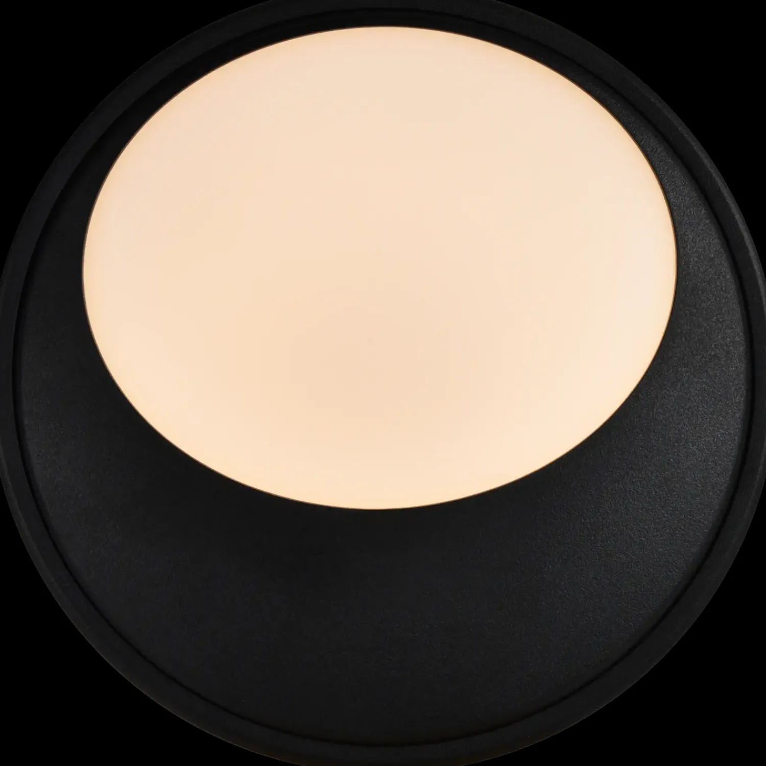 Best Nordlux Oliver udendørs rund væglampe sort