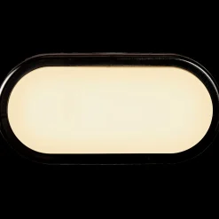 Sale Nordlux oval udendørs væglampe sort