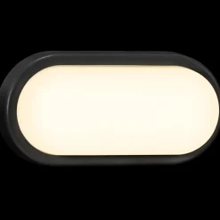 Sale Nordlux oval udendørs væglampe sort