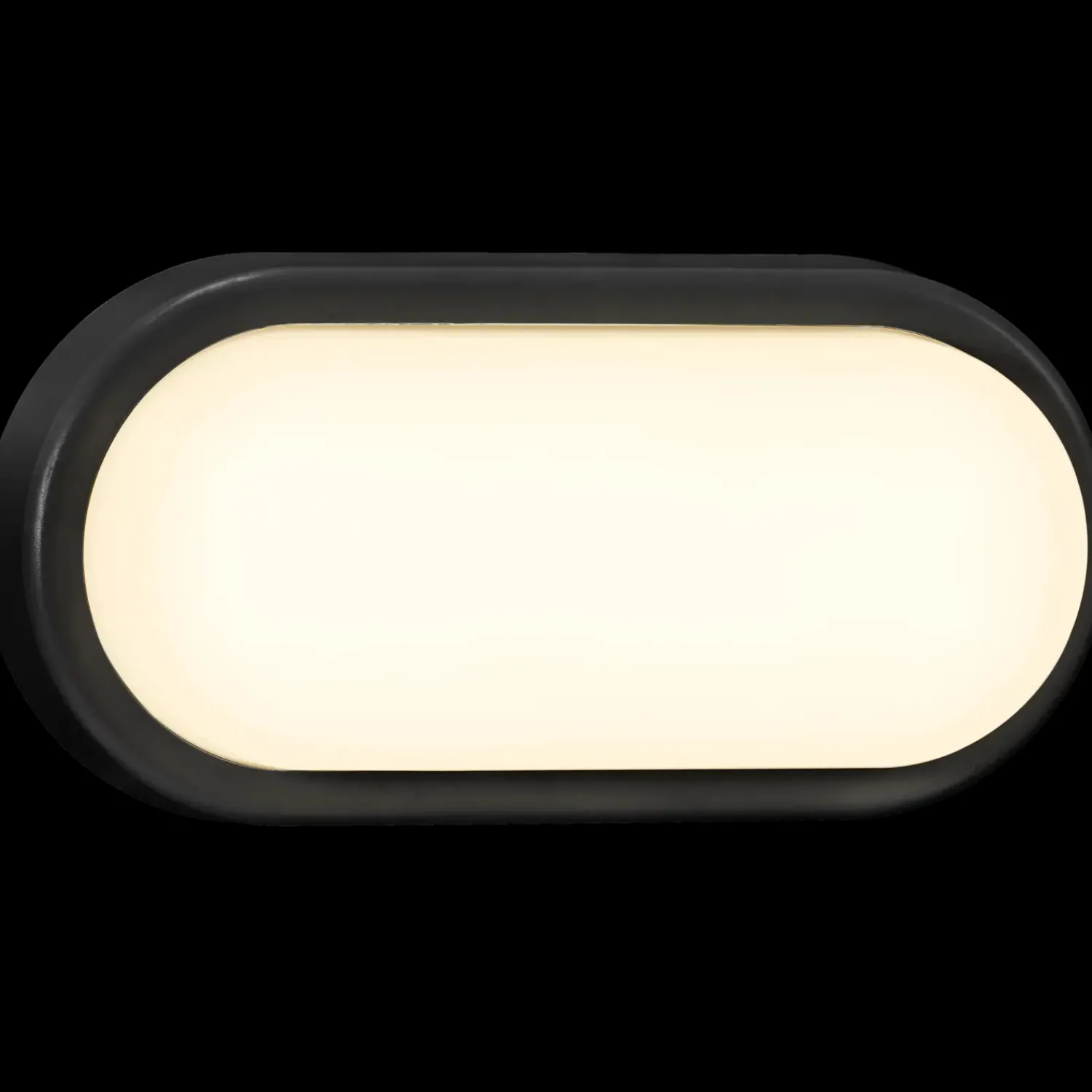 Sale Nordlux oval udendørs væglampe sort