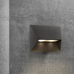 Udendørs Væglamper^Nordlux Pontio 27 udendørs væglampe sort