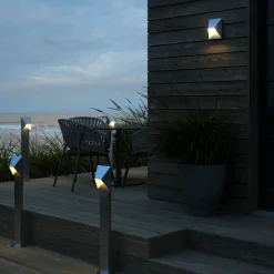 Udendørs Væglamper^Nordlux Pontio 15 udendørs væglampe galvaniseret stål