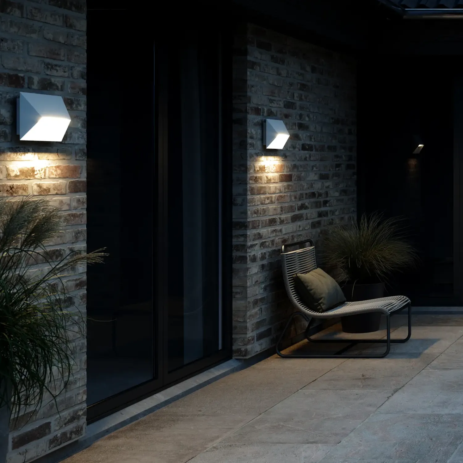 Udendørs Væglamper^Nordlux Pontio 27 udendørs væglampe hvid