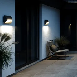 Udendørs Væglamper^Nordlux Pontio 27 udendørs væglampe hvid