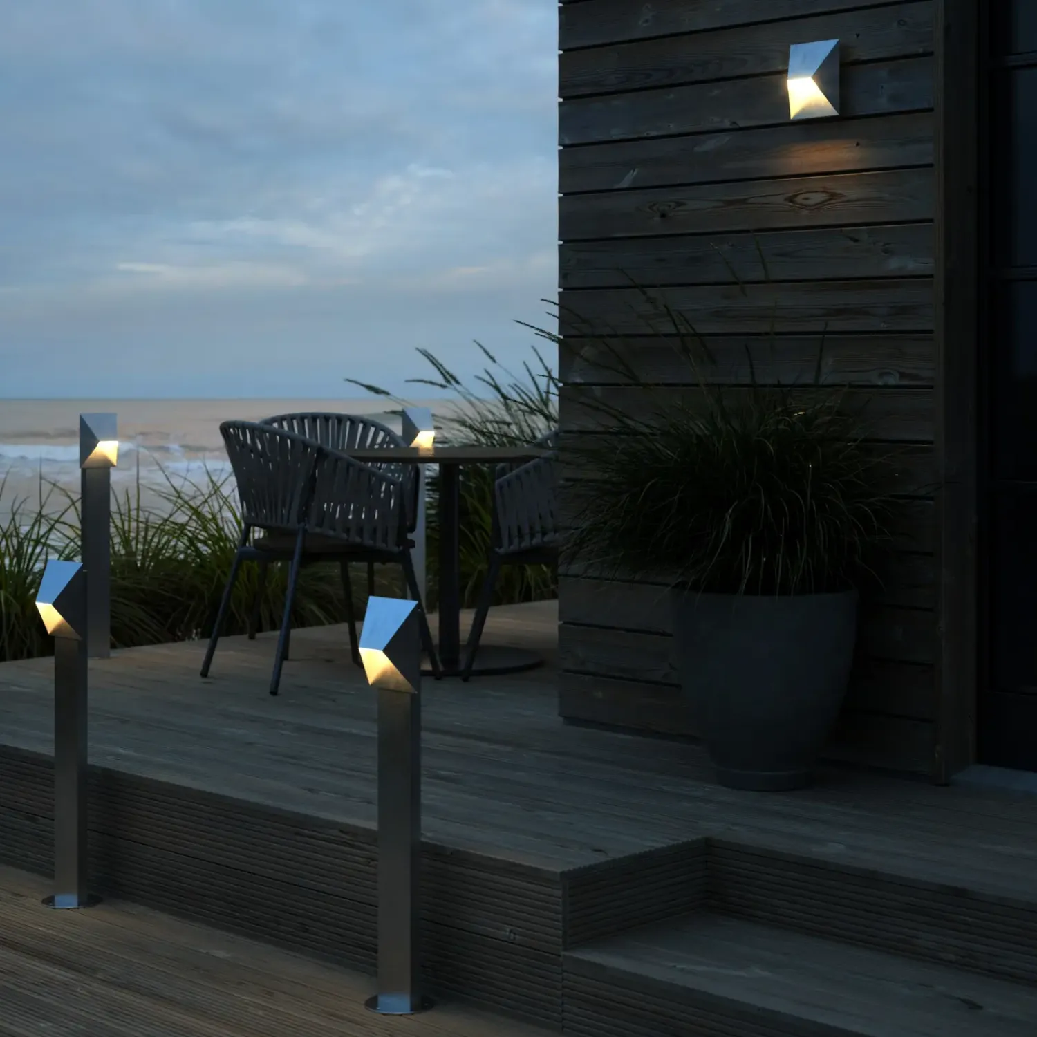 Nordlux Havelamper^Pontio havelampe galvaniseret stål 83,7x15,2 cm GU10