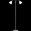 Sale Nordlux Ray dobb. gulvlampe E14 krom/opal