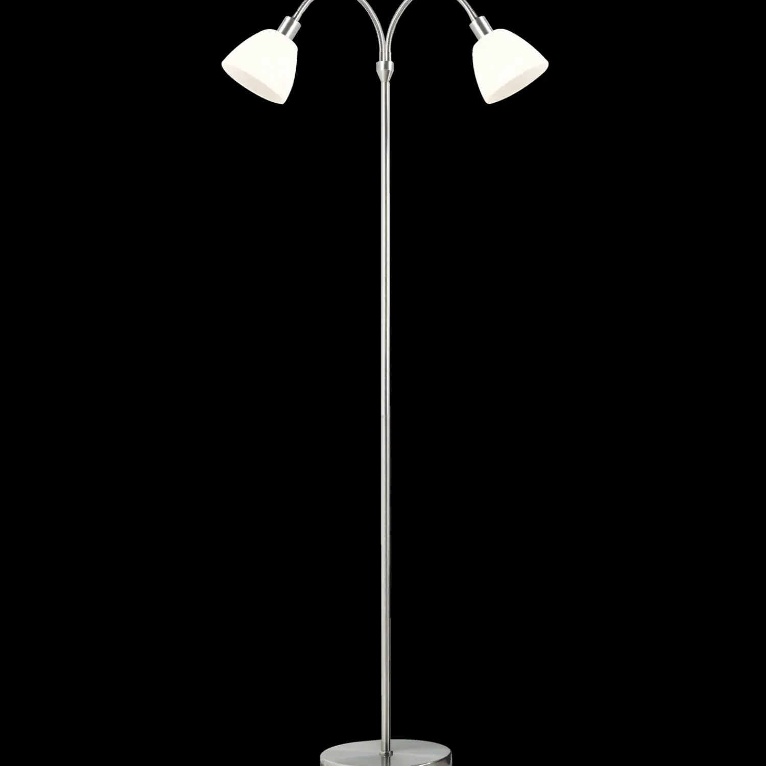 Sale Nordlux Ray dobb. gulvlampe E14 krom/opal