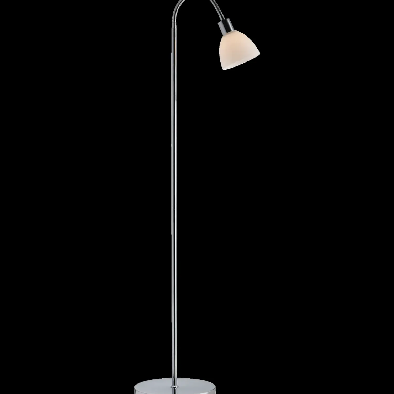 Discount Nordlux Ray gulvlampe krom/opal