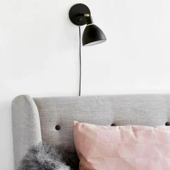 Online Nordlux Ray væglampe E14 sort