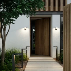 Nordlux Solcellelamper^Rica Round solcelle væglampe