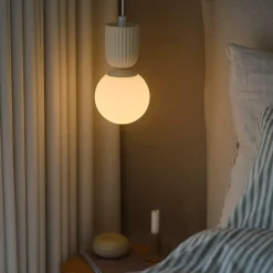 Pendler^Nordlux Sadie pendel beige