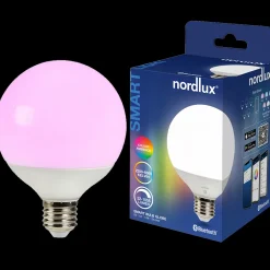 E27 Pærer^Nordlux smart pære color LED E27 G95 4,7W klar