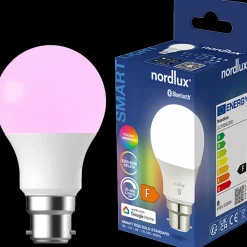 Nordlux smart pære colour LED B22 A60 8W RGB 3 pak
