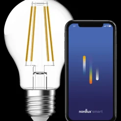 E27 Pærer^Nordlux smart pære LED E27 A60 CCT 4,7W klar