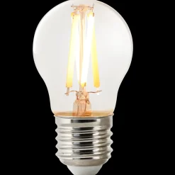 Online Nordlux smart pære LED E27 filament G45 4,7W klar