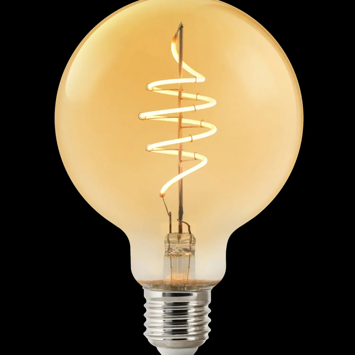 E27 Pærer^Nordlux smart pære LED E27 G95 4,7W ravfarvet