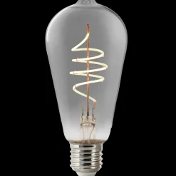 Clearance Nordlux smart pære LED E27 ST64 4,7W røgfarvet