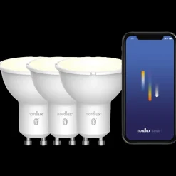 Best Nordlux smart pære LED GU10 hvid 3 pk