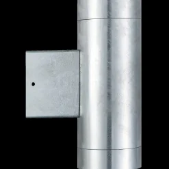 Clearance Nordlux Tin Maxi double udendørs væglampe galvaniseret stål