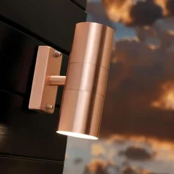 Hot Nordlux Tin udendørs væglampe 2 lyskilder sort