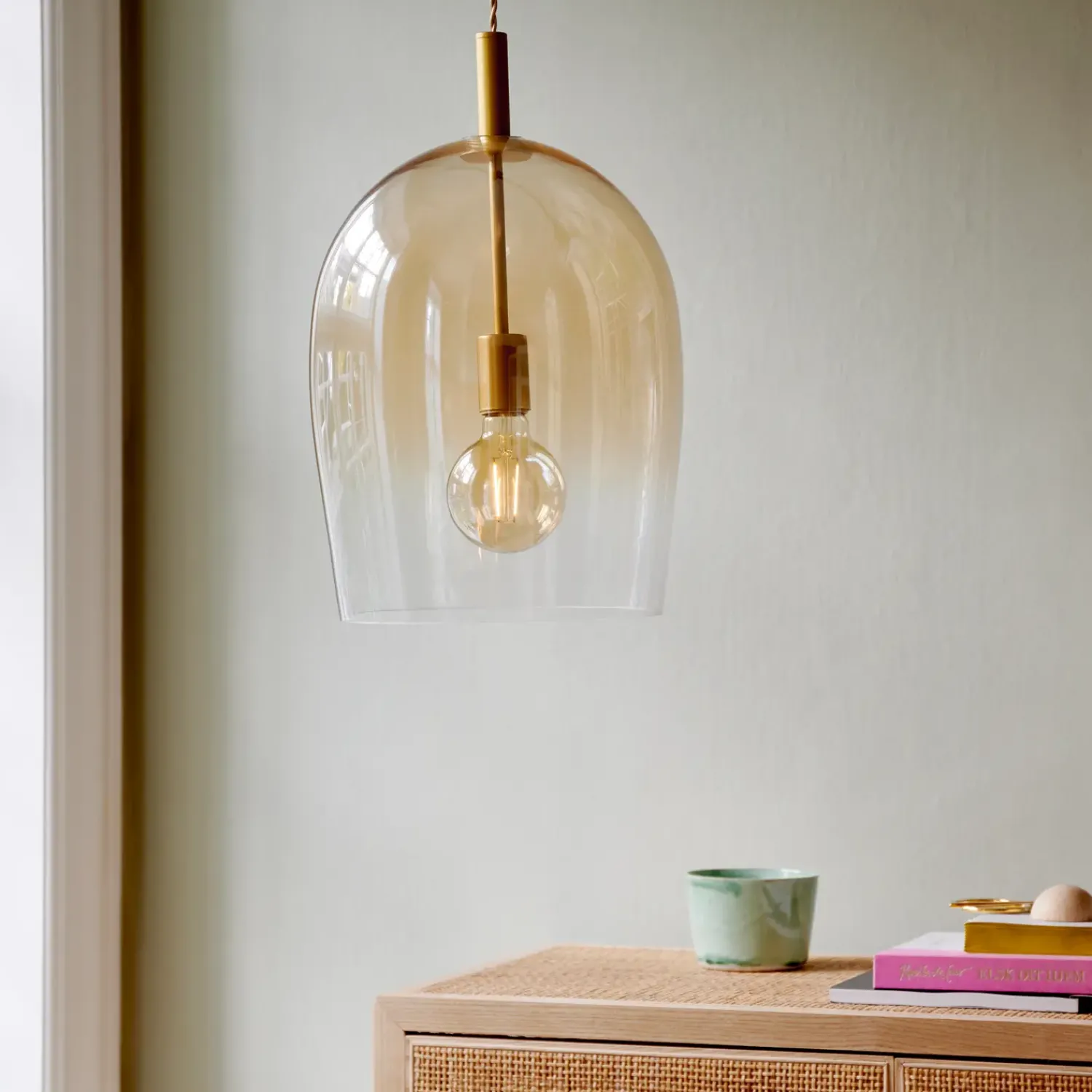 Online Nordlux Uma 30 pendel amber