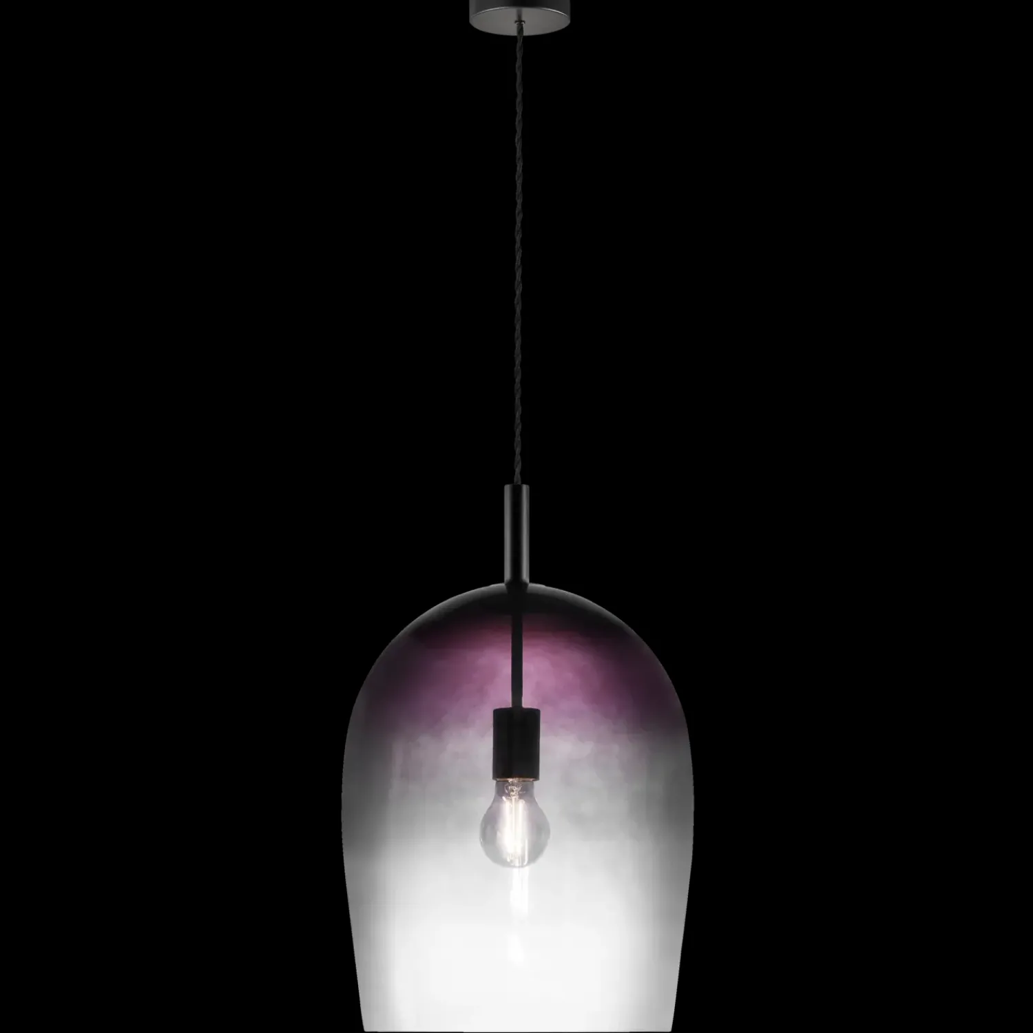 Pendler^Nordlux Uma 30 pendel røgfarvet