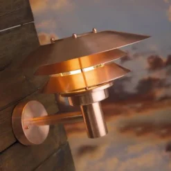 Nordlux Havelamper^Venø havelampe kobber