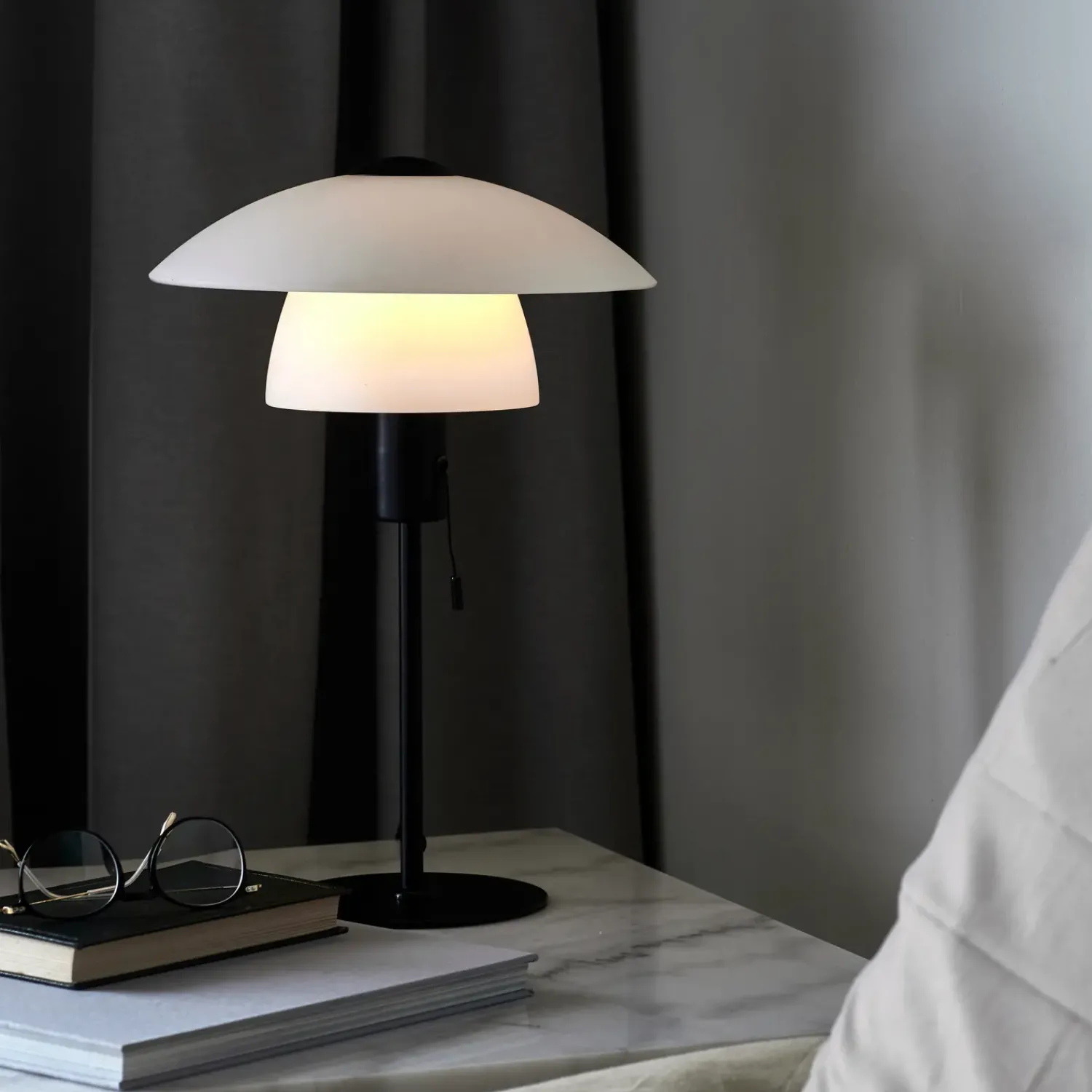 Nordlux Bordlamper^Verona bordlampe E27 opal