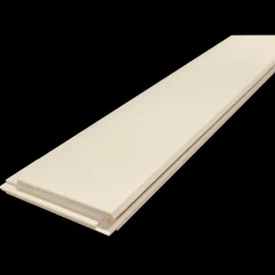 Norland fyr hvidmalet med endenot 19x125 mm x 4,50 m