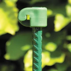 Outlet NSH tentorstålpæl med krog 8 mm x 110 cm grøn