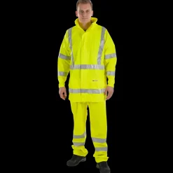 Regntøj|Hi-Vis Tøj Og Udstyr^Ocean Comfort Light regnjakke hi-vis gul str. S