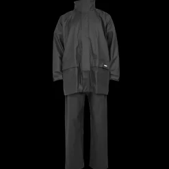 Regntøj^Ocean regntøj regnsæt PU sort str. 2XL