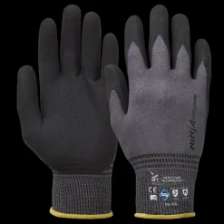 Online OS Ninja Evolution arbejdshandsker sort/mørkegrå str. 8