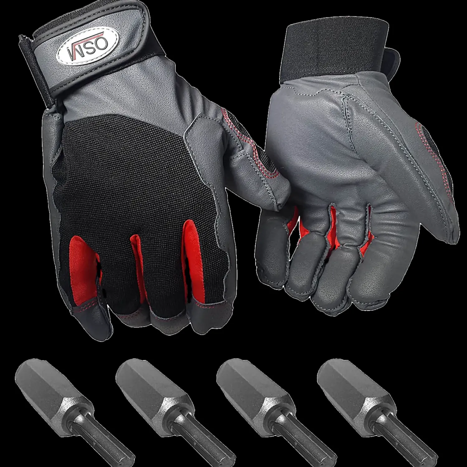 Fugeværktøj^OSM fugegræsersæt m/4 3 skær fugefræserunits Ø10 mm