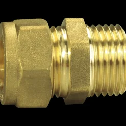 Vvs-Fittings Og Rør^Overgangsnippel klemring Ø 1/2