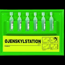 OX-ON Førstehjælpsudstyr^Eyewash station øjenskyl 6x30 ml