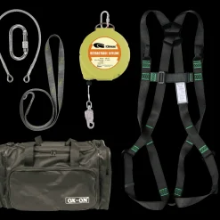 New OX-ON faldstoptaljesæt Basic 10 m i opbevaringstaske