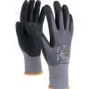 Clearance OX-ON Flexible Supreme 1602 handske m/dotter grå/sort str. CE 10