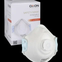 OX-ON Støvmasker Og Åndedrætsværn^maske m. ventil 10 stk
